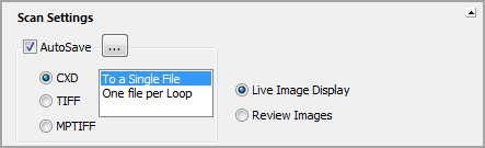 Scheduler Scan Settings